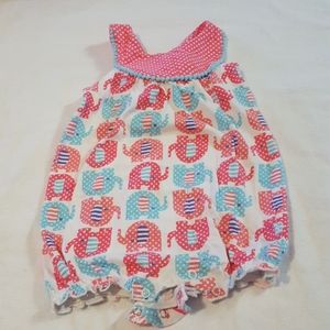 Elephant one piece 12M
